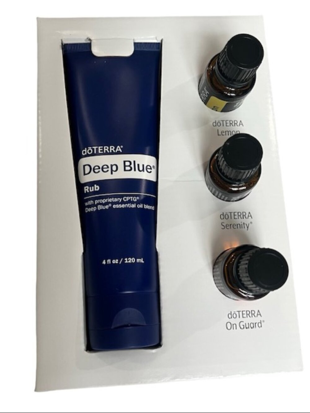 doTERRA Deep Blue Rub with CPTG Deep Blue Oil Blend with Essential Oil Kit